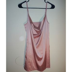 Polyster/Silk Slip Dress